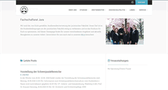Desktop Screenshot of fachschaft-jura.eu